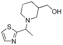 [1-(1-Thiazol-2-yl-ethyl)-piperidin-3-yl]-Methanol C11H18N2OS, 分子量 226.34 CAS#: 1065484-60-7