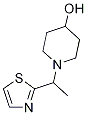 1-(1-Thiazol-2-yl-ethyl)-piperidin-4-ol, 98+% C10H16N2OS, 分子量 212.32 CAS#: 1065484-58-3
