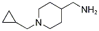 1-[1-(cyclopropylmethyl)-4-piperidinyl]methanamine(SALTDATA: FREE) CAS#: 1017400-92-8