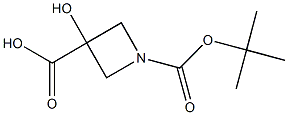 1-{[(1,1-diMethylethyl)oxy]carbonyl}-3-hydroxyazetidine-3-carboxylic acid CAS#: 1035351-06-4