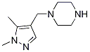 1-[(1,5-dimethyl-1H-pyrazol-4-yl)methyl]piperazine(SALTDATA: FREE) CAS#: 1001757-60-3