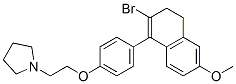 1-{2-[4-(2-BROMO-6-METHOXY-3,4-DIHYDRO-1-NAPHTHYL)PHENOXY]ETHYL}PYRROLIDINE CAS#: 180915-95-1