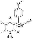 1-(2-CYANO-1-(4-METHOXYPHENYL)ETHYL)CYCLOHEXANOL-D6 CAS#: 1020719-31-6