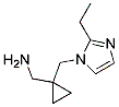 ((1-[(2-ETHYL-1H-IMIDAZOL-1-YL)METHYL]CYCLOPROPYL)METHYL)AMINE CAS#: 1015846-38-4