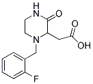 [1-(2-FLUORO-BENZYL)-3-OXO-PIPERAZIN-2-YL]-ACETIC ACID CAS#: 1033600-04-2
