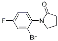 1-(2-bromo-4-fluorophenyl)pyrrolidin-2-one CAS#: 1037150-18-7