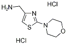1-(2-morpholin-4-yl-1,3-thiazol-4-yl)methanamine(SALTDATA: 2HCl 0.1H2O) CAS#: 1023811-09-7