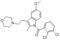 1-(2,3-DICHLOROBENZOYL)-5-METHOXY-2-METHYL-3-[2-(4-MORPHOLINYL)ETHYL]-1H-INDOLE CAS#: 180002-83-9