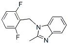 1-((2,6-Difluorophenyl)methyl)-2-methylbenzimidazole CAS#: 199594-68-8