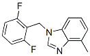 1-((2,6-Difluorophenyl)methyl)-4-methylbenzimidazole CAS#: 199594-82-6