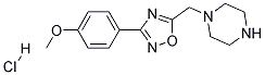 1-[[3-(4-METHOXYPHENYL)-1,2,4-OXADIAZOL-5-YL]METHYL]PIPERAZINE HYDROCHLORIDE CAS#: 1052553-32-8