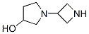 1-(3-AZETIDINYL)-3-PYRROLIDINOL CAS#: 178311-54-1