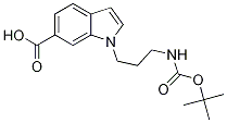 1-[3-(Boc-aMino)propyl]indole-6-carboxylic acid, 97% CAS#: 1005378-70-0