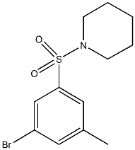 1-(3-BroMo-5-Methylphenylsulfonyl)piperidine CAS#: 1020252-95-2