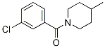 1-(3-Chlorobenzoyl)-4-Methylpiperidine, 97% CAS#: 197502-56-0