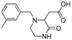 [1-(3-METHYL-BENZYL)-3-OXO-PIPERAZIN-2-YL]-ACETIC ACID CAS#: 1023919-68-7