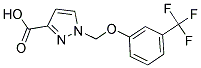 1-(3-TRIFLUOROMETHYL-PHENOXYMETHYL)-1 H-PYRAZOLE-3-CARBOXYLIC ACID CAS#: 1004193-05-8