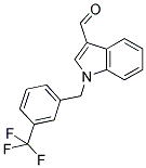1-[3-(TRIFLUOROMETHYL)BENZYL]-1H-INDOLE-3-CARBALDEHYDE CAS#: 192997-22-1
