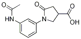 1-[3-(acetylamino)phenyl]-5-oxopyrrolidine-3-carboxylic acid CAS#: 1016874-64-8