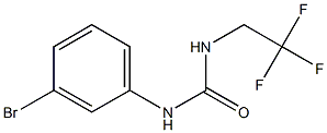1-(3-broMophenyl)-3-(2,2,2-trifluoroethyl)urea CAS#: 1036990-21-2