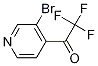 1-(3-broMopyridin-4-yl)-2,2,2-trifluoroethanone CAS#: 1060802-29-0