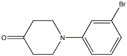 1-(3-bromophenyl)piperidin-4-one CAS#: 1016769-81-5