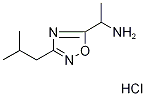 [1-(3-isobutyl-1,2,4-oxadiazol-5-yl)ethyl]amine hydrochloride CAS#: 1039994-46-1