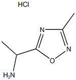 1-(3-methyl-1,2,4-oxadiazol-5-yl)ethanamine(SALTDATA: HCl 0.5H2O) CAS#: 1041578-67-9