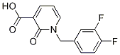 1-(3,4-difluorobenzyl)-2-oxo-1,2-dihydropyridine-3-carboxylic acid CAS#: 1001413-01-9