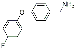 1-[4-(4-FLUOROPHENOXY)PHENYL]METHANAMINE CAS#: 179057-32-0
