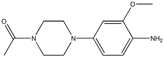 1-(4-(4-aMino-3-Methoxyphenyl)piperazin-1-yl)ethanone CAS#: 1021426-42-5
