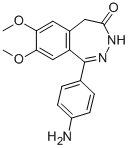 1-(4'-AMINOPHENYL)-3,5-DIHYDRO-7,8-DIMETHOXY-4H-2,3-BENZODIAZEPIN-4-ONE CAS#: 178616-26-7