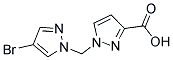 1-(4-BROMO-PYRAZOL-1-YLMETHYL)-1 H-PYRAZOLE-3-CARBOXYLIC ACID CAS#: 1001755-12-9