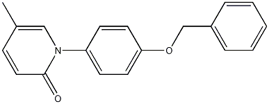 1-(4-Benzyloxyphenyl)-5-methyl-2(1H)-pyridone CAS#: 1076199-02-4