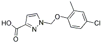 1-(4-CHLORO-2-METHYL-PHENOXYMETHYL)-1 H-PYRAZOLE-3-CARBOXYLIC ACID CAS#: 1004193-09-2
