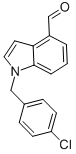 1-[(4-CHLOROPHENYL)METHYL]-1H-INDOLE-4-CARBOXALDEHYDE CAS#: 192996-79-5