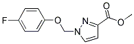 1-(4-FLUORO-PHENOXYMETHYL)-1 H-PYRAZOLE-3-CARBOXYLIC ACID METHYL ESTER CAS#: 1001500-26-0