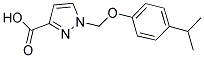1-(4-ISOPROPYL-PHENOXYMETHYL)-1 H-PYRAZOLE-3-CARBOXYLIC ACID CAS#: 1004193-15-0
