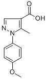 1-(4-METHOXYPHENYL)-5-METHYL-1H-PYRAZOLE-4-CARBOXYLIC ACID CAS#: 187998-64-7