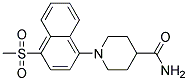 1-[(4-Methylsulfonyl)naphth-1-yl]piperidine-4-carboxamide CAS#: 1000018-32-5