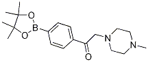 1-(4-methyl-1-piperazinyl)-2-[4-(4,4,5,5-tetramethyl-1,3,2-dioxaborolan-2-yl)phenyl]-Ethanone CAS#: 1010104-30-9