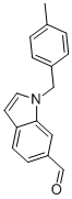 1-(4-methylbenzyl)-1H-indole-6-carbaldehyde CAS#: 192997-34-5