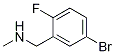 1-(5-BroMo-2-fluorophenyl)-N-MethylMethanaMine CAS#: 188723-97-9