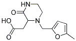 [1-(5-METHYL-FURAN-2-YLMETHYL)-3-OXO-PIPERAZIN-2-YL]-ACETIC ACID CAS#: 1022919-08-9