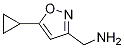 1-(5-cyclopropylisoxazol-3-yl)methanamine CAS#: 1060817-49-3
