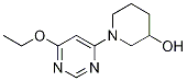 1-(6-Ethoxy-pyriMidin-4-yl)-piperidin-3-ol, 98+% C11H17N3O2, 分子量 223.28 CAS#: 1065484-30-1
