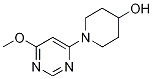 1-(6-Methoxy-pyriMidin-4-yl)-piperidin-4-ol, 98+% C10H15N3O2, 分子量 209.25 CAS#: 1065484-27-6