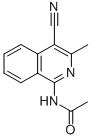 1-ACETAMIDO-4-CYANO-3-METHYLISOQUINOLINE CAS#: 179985-52-5