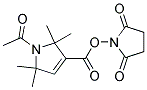 1-ACETYL-2,2,5,5-TETRAMETHYL-3-PYRROLINE-3-CARBOXYLIC ACID, N-HYDROXYSUCCINIMIDE ESTER CAS#: 1076198-74-7
