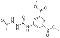 1-ACETYL-4-[3,5-BIS(METHOXYCARBONYL)PHENYL]-SEMICARBAZIDE CAS#: 196408-37-4
